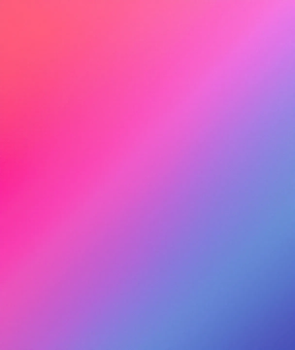 Coral-to-pink-to-violet gradient panel used as the hero backdrop